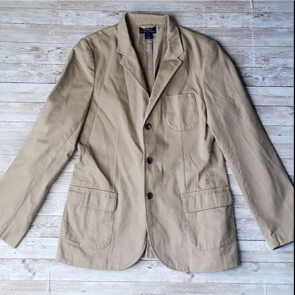 Ralph Lauren Polo Tan Blazer